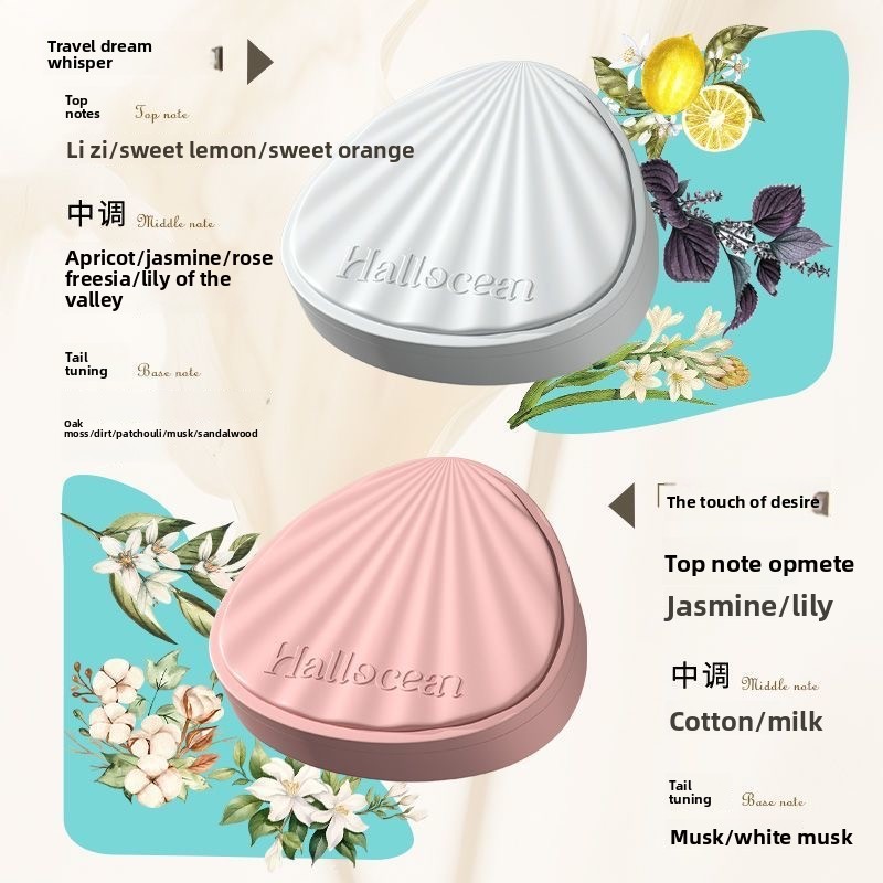 Perfume Fragrance Types - Shell Solid Perfume Ointment Daub Type