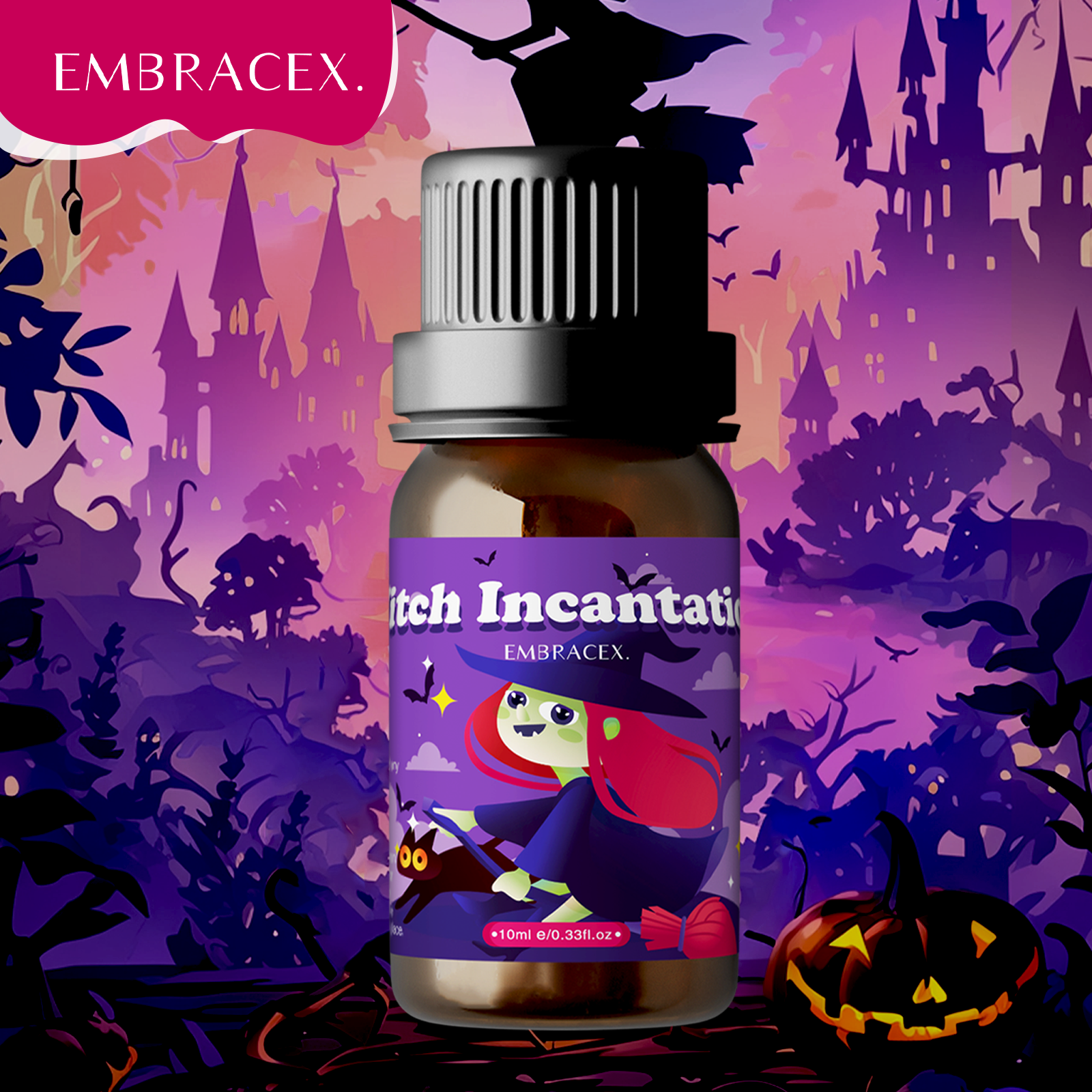 Perfume Fragrance Diffuser - 10ml Witch Incantation Essential Oil Fragrance