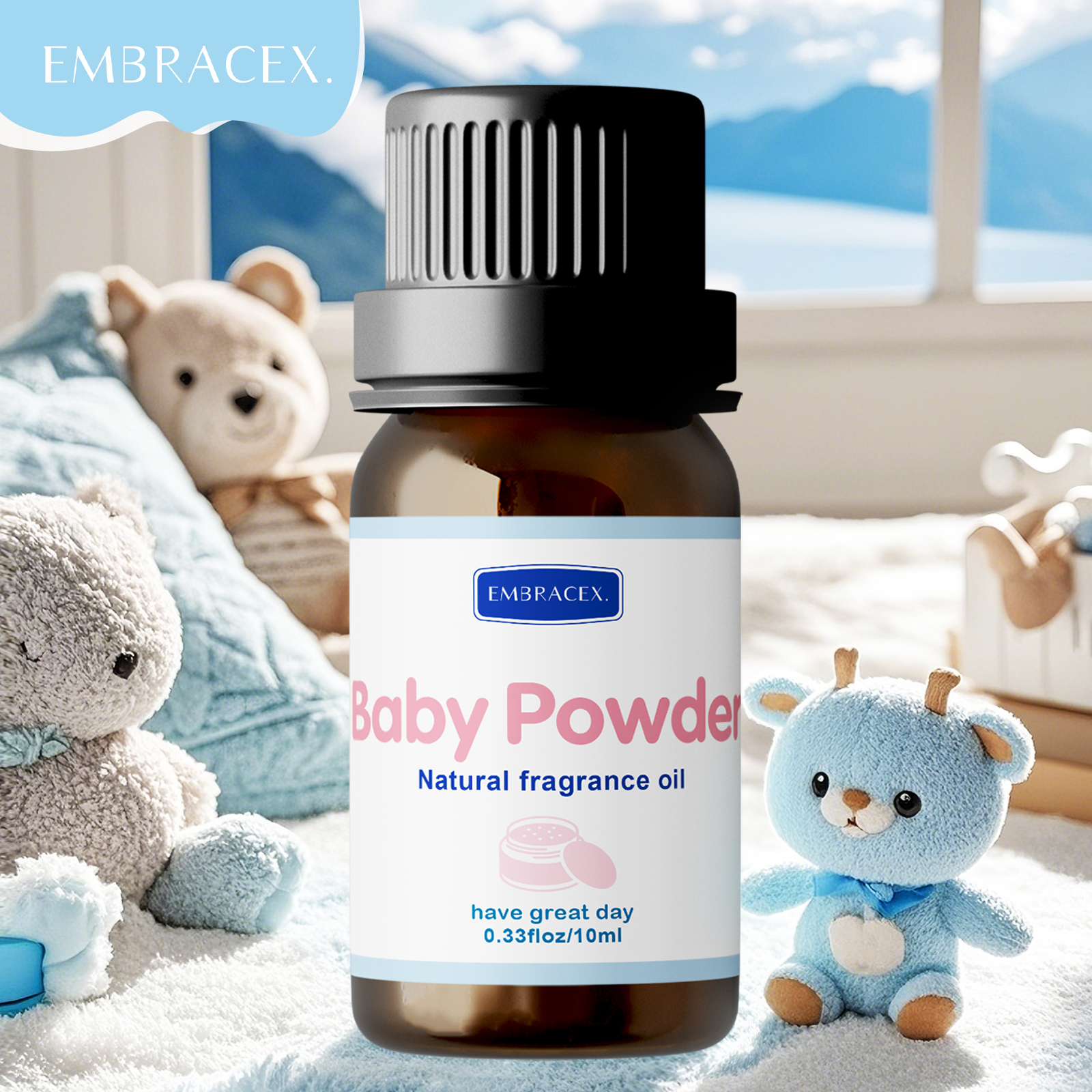 Perfume Fragrance Essence - 10ml Baby Powder Essential Oil Long