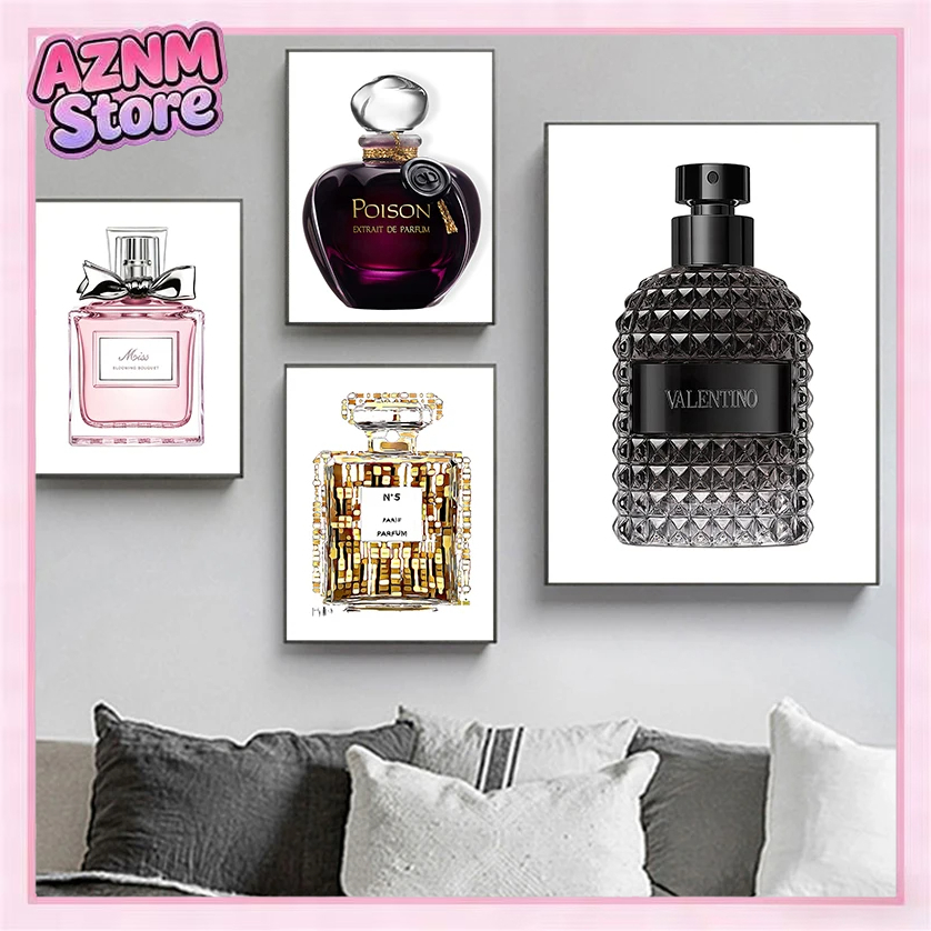 1pc frameless Minimalist Wall  - Perfume Fragrance House บทวิจารณ์และราคา