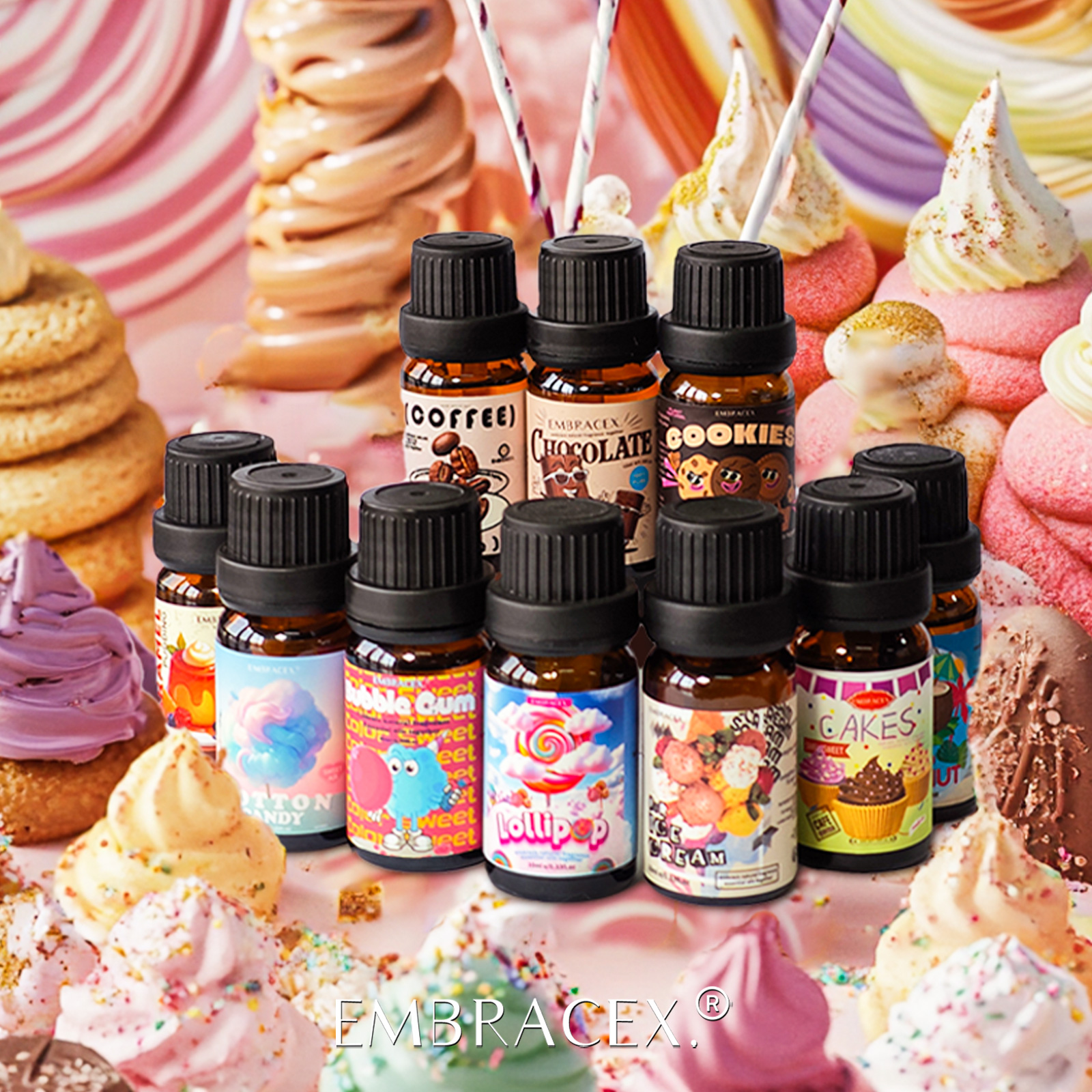 20 type Gourmet Essential Oils - Perfume Fragrance Types For Women บทวิจารณ์และราคา