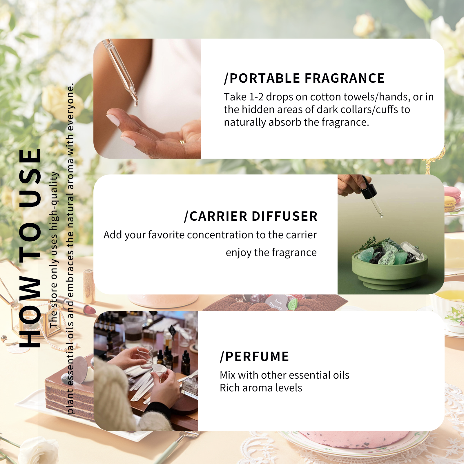 20 type Gourmet Essential Oils - Perfume Fragrance Types For Women บทวิจารณ์และราคา