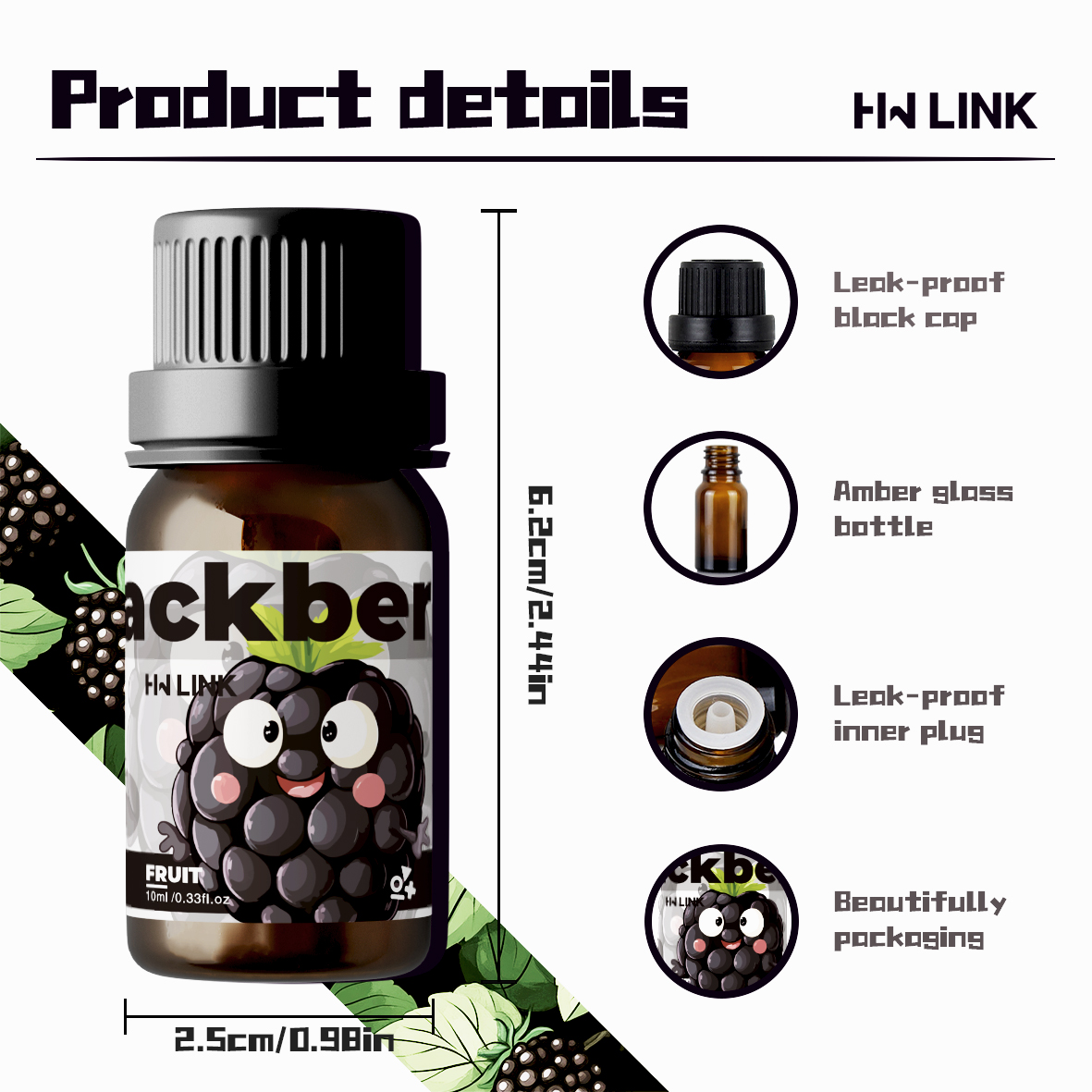 Blackberry Essential Oil Black - Perfume Fragrance Diffuser บทวิจารณ์และราคา