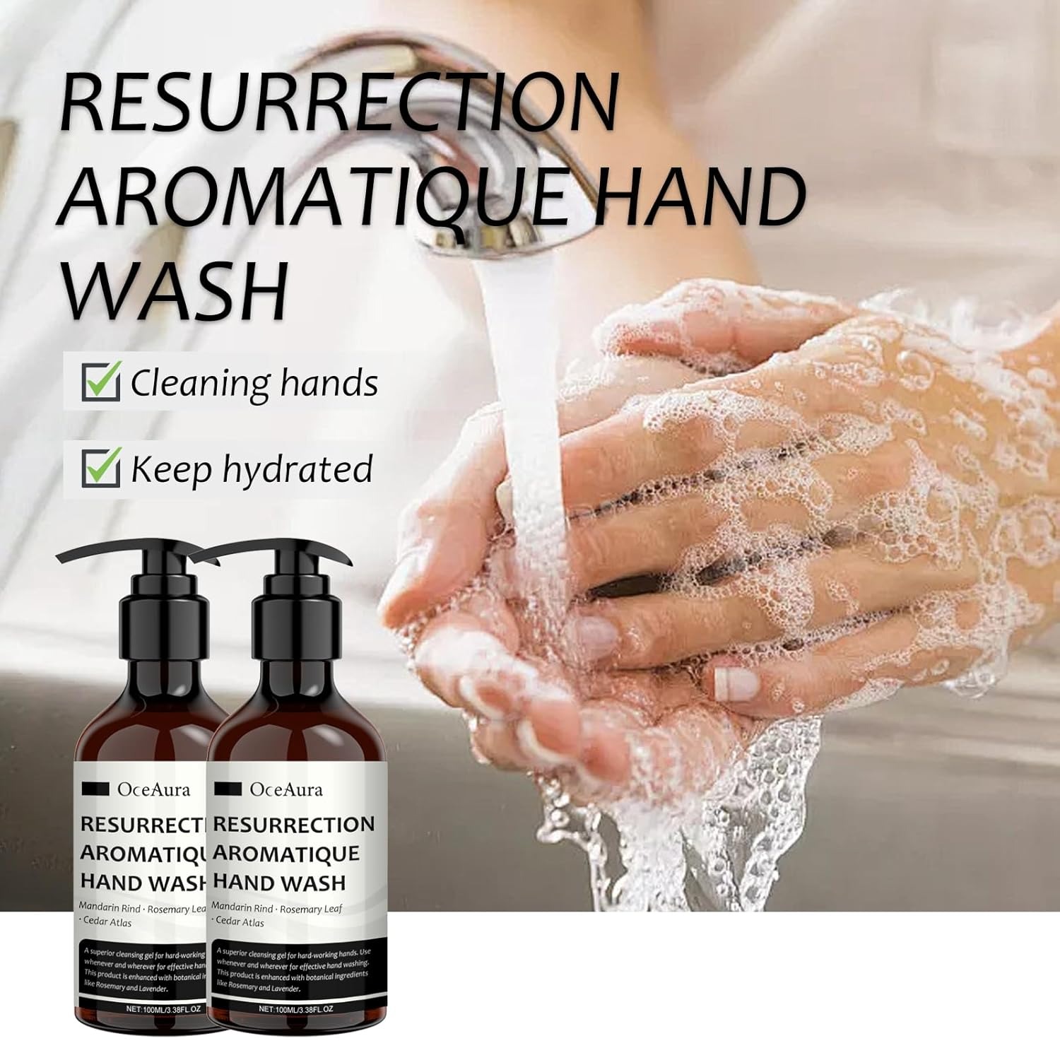 100ML Aromatic Hand Sanitizer  - Perfume Fragrance Body Wash บทวิจารณ์และราคา