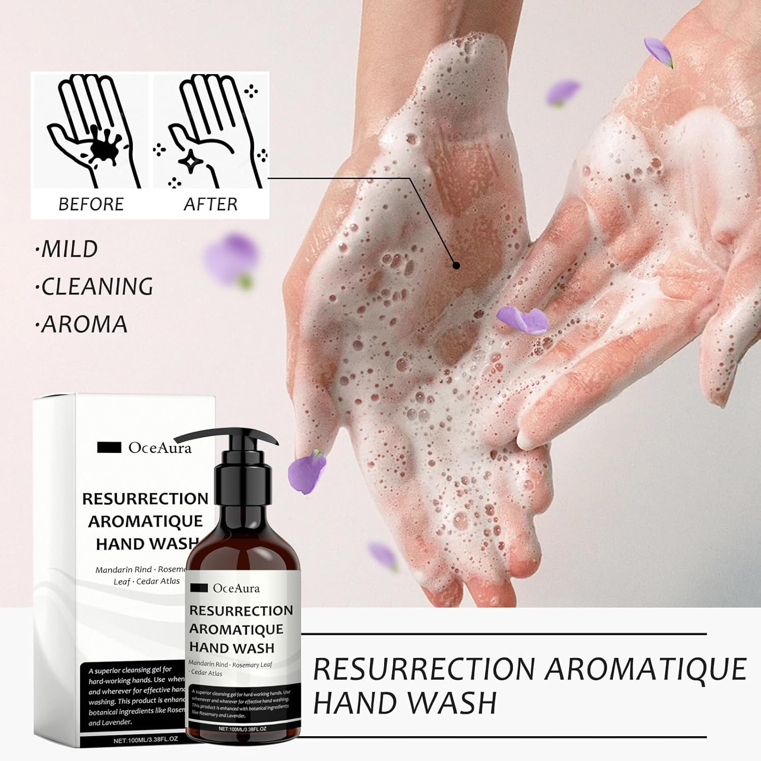 100ML Aromatic Hand Sanitizer  - Perfume Fragrance Body Wash บทวิจารณ์และราคา