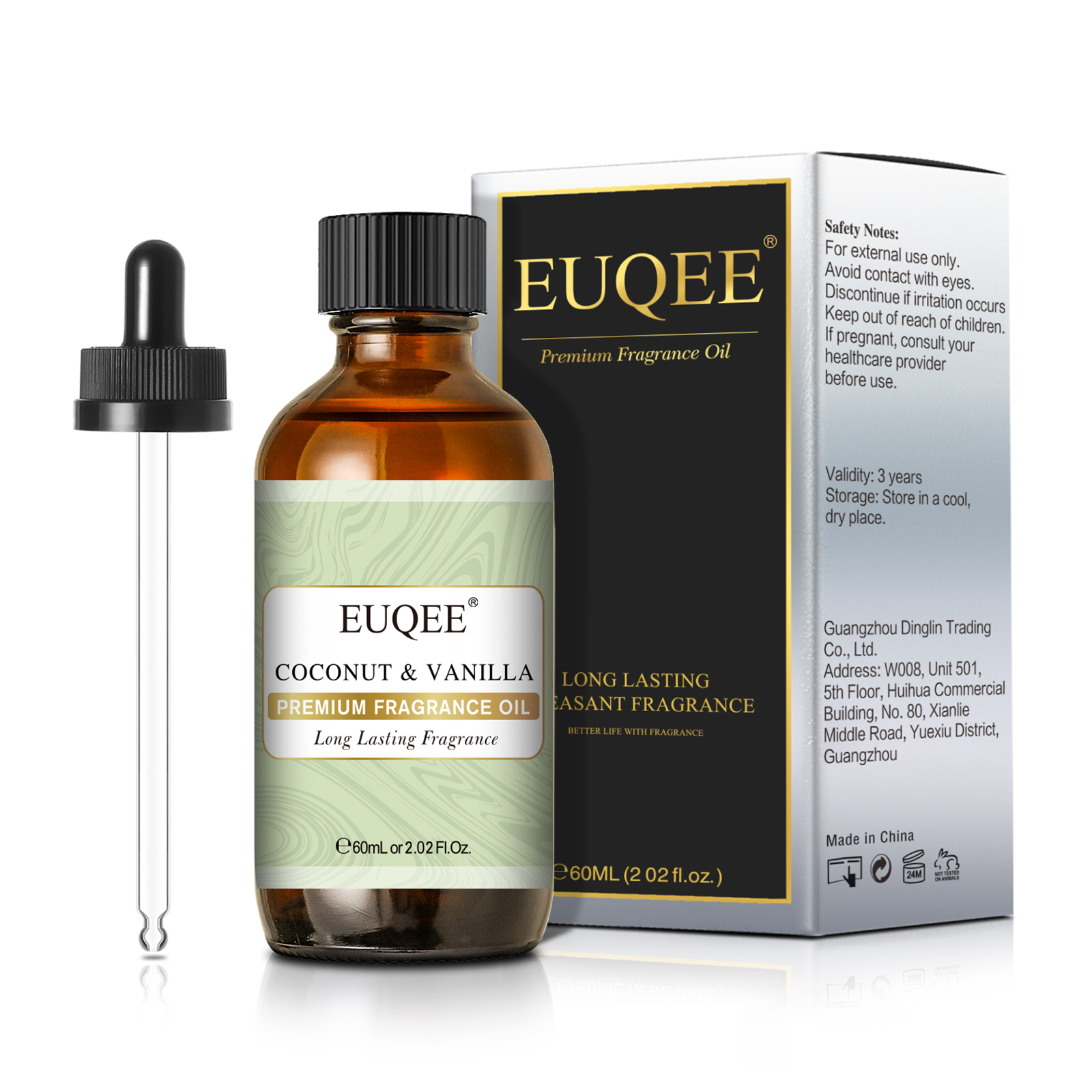 EUQEE 60ML Premium Fragrance O - Perfume Fragrance Essence บทวิจารณ์และราคา