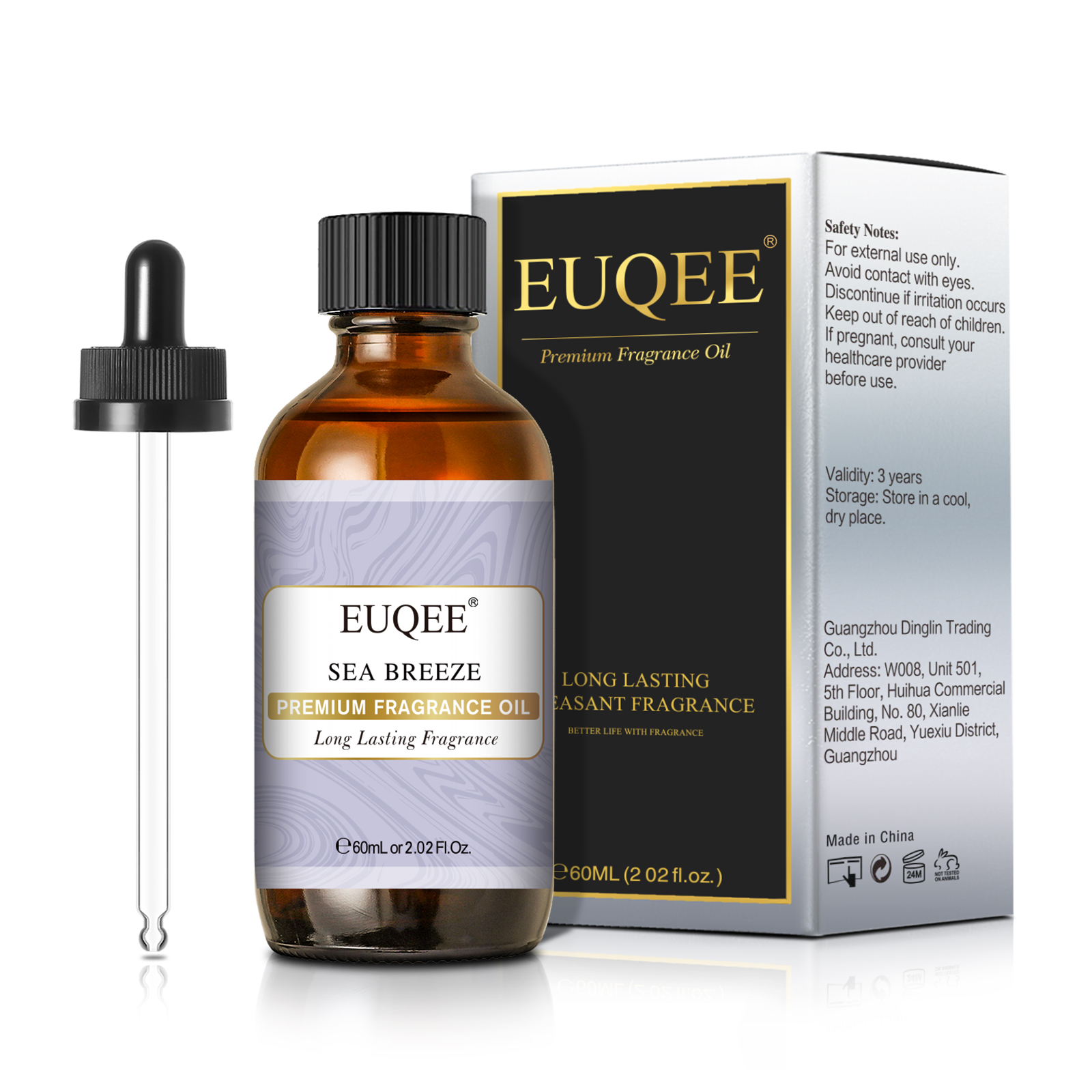 EUQEE 60ML Premium Fragrance O - Perfume Fragrance Essence บทวิจารณ์และราคา