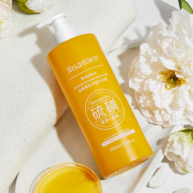 Sulfur shower gel Perfume-scen - Perfume Fragrance Body Wash บทวิจารณ์และราคา