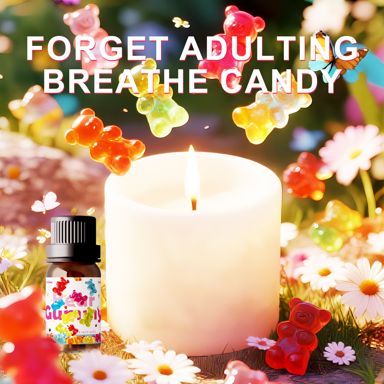10ml Gummy Bear Fragrance oil  - Perfume Fragrance Essence บทวิจารณ์และราคา