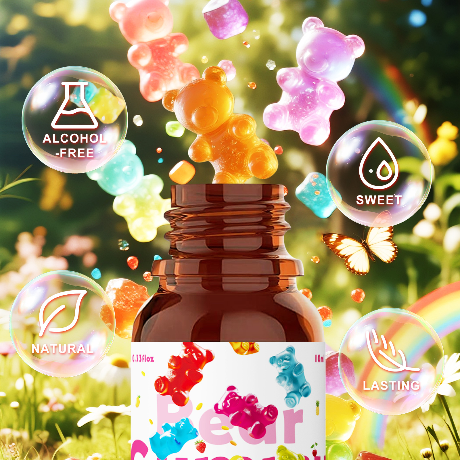 10ml Gummy Bear Fragrance oil  - Perfume Fragrance Essence บทวิจารณ์และราคา