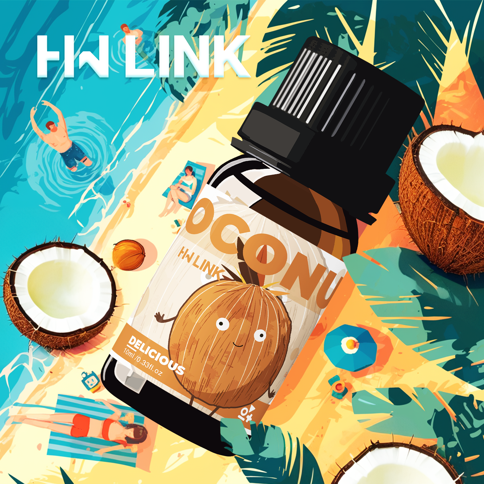 10ml Coconut Essential Oils No - Perfume Fragrance Essence บทวิจารณ์และราคา