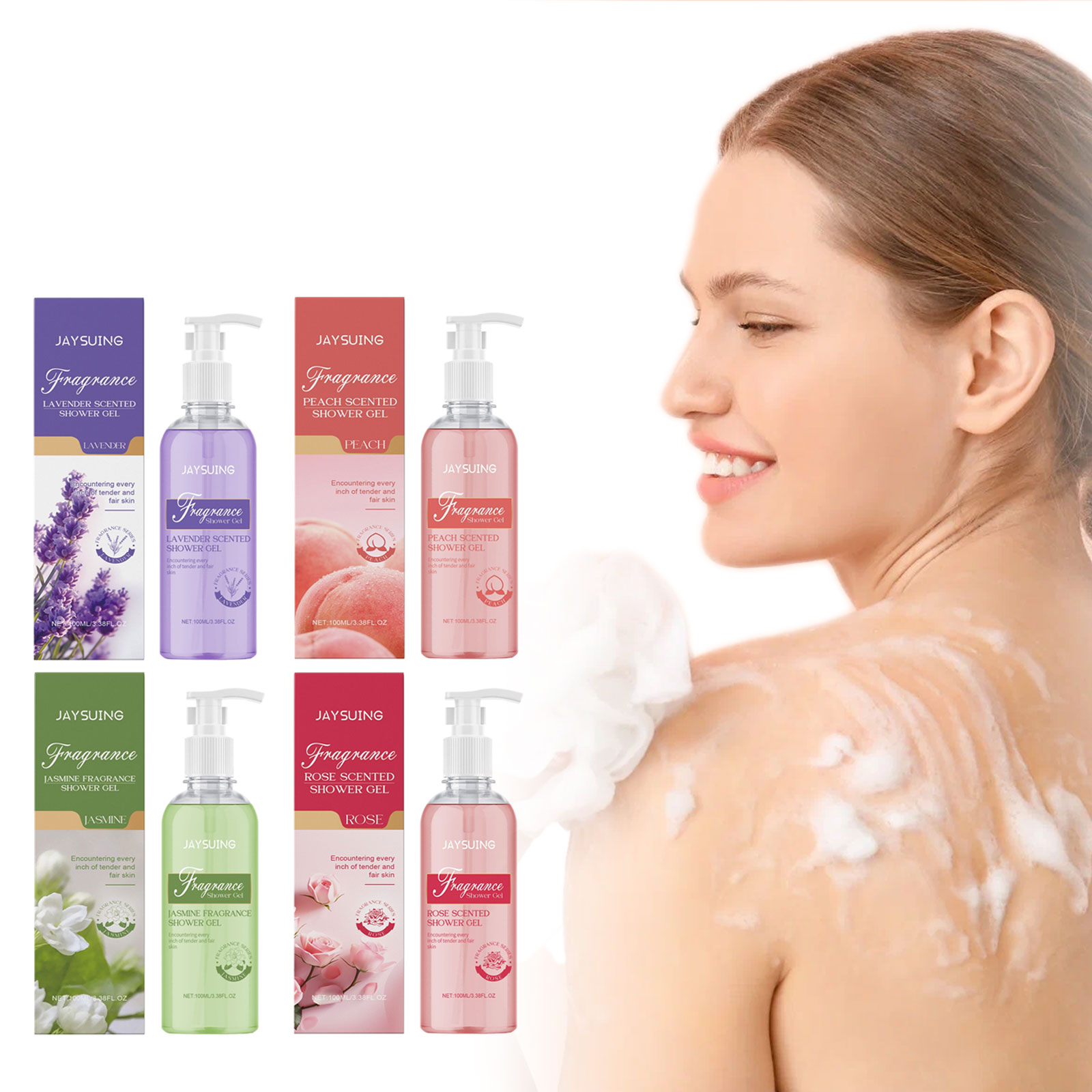 Fragrant Shower Gel Body Wash  - Perfume Fragrance Body Wash บทวิจารณ์และราคา