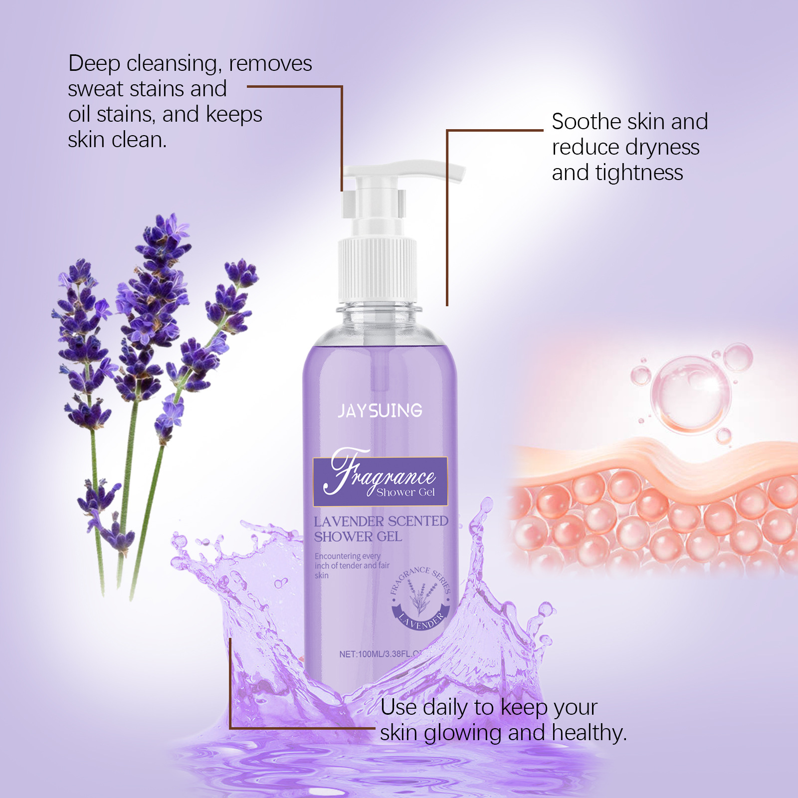 Fragrant Shower Gel Body Wash  - Perfume Fragrance Body Wash บทวิจารณ์และราคา