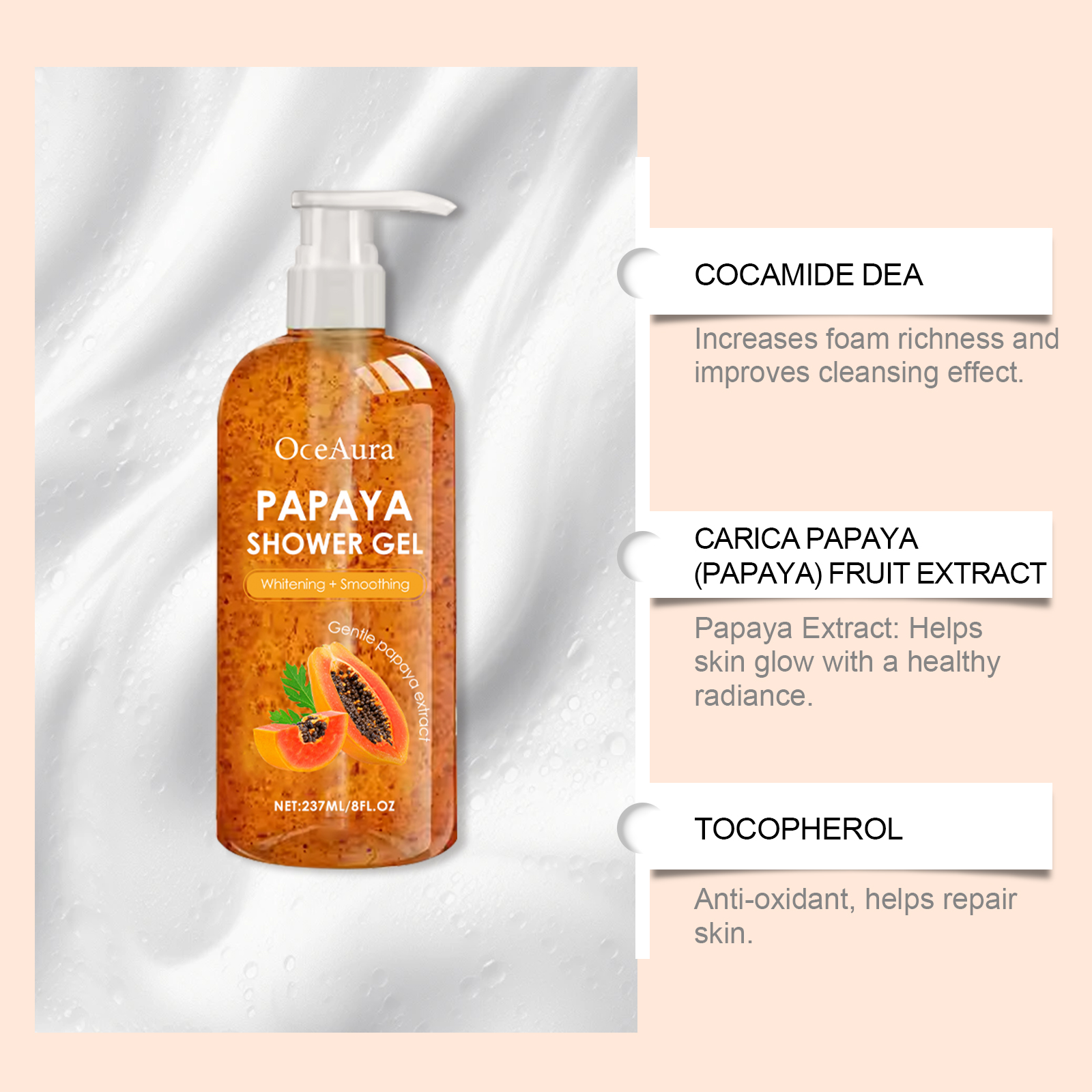 Beauty Skin Shower Gel Perfume - Perfume Fragrance Body Wash บทวิจารณ์และราคา