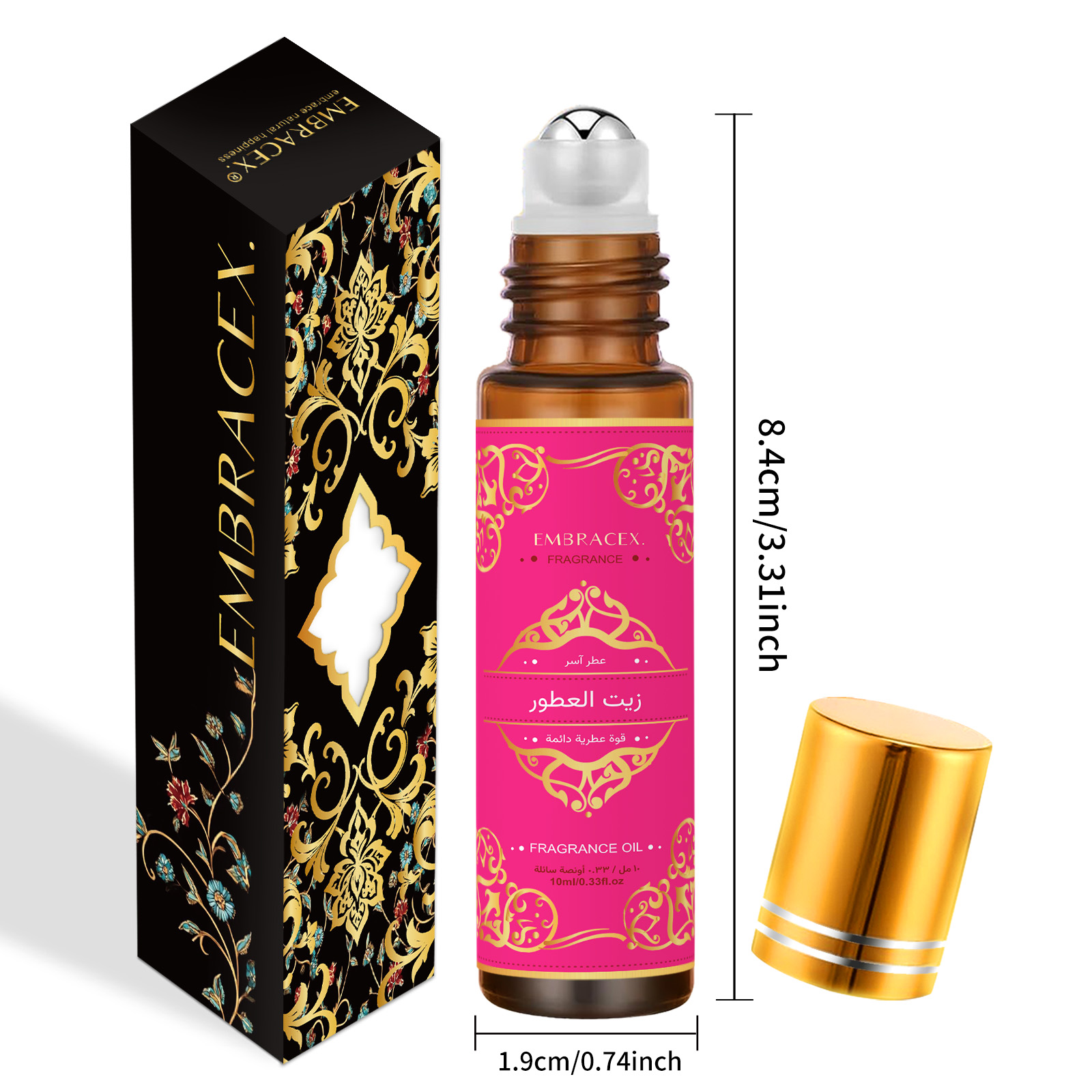 8PC/1PC 10ml Roller Essential  - Perfume Fragrance Essence บทวิจารณ์และราคา